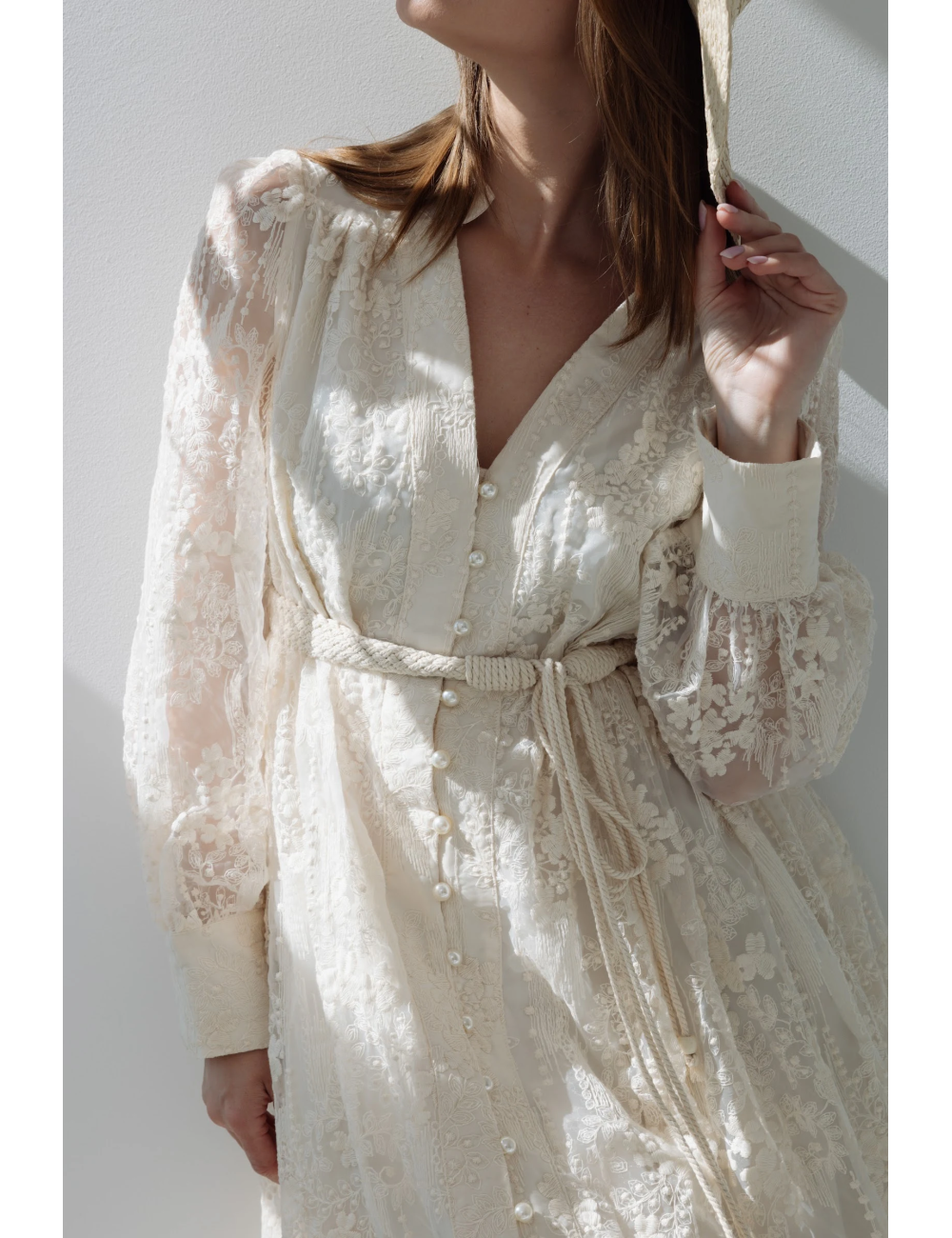 Sukienka Ivory Lace Garden