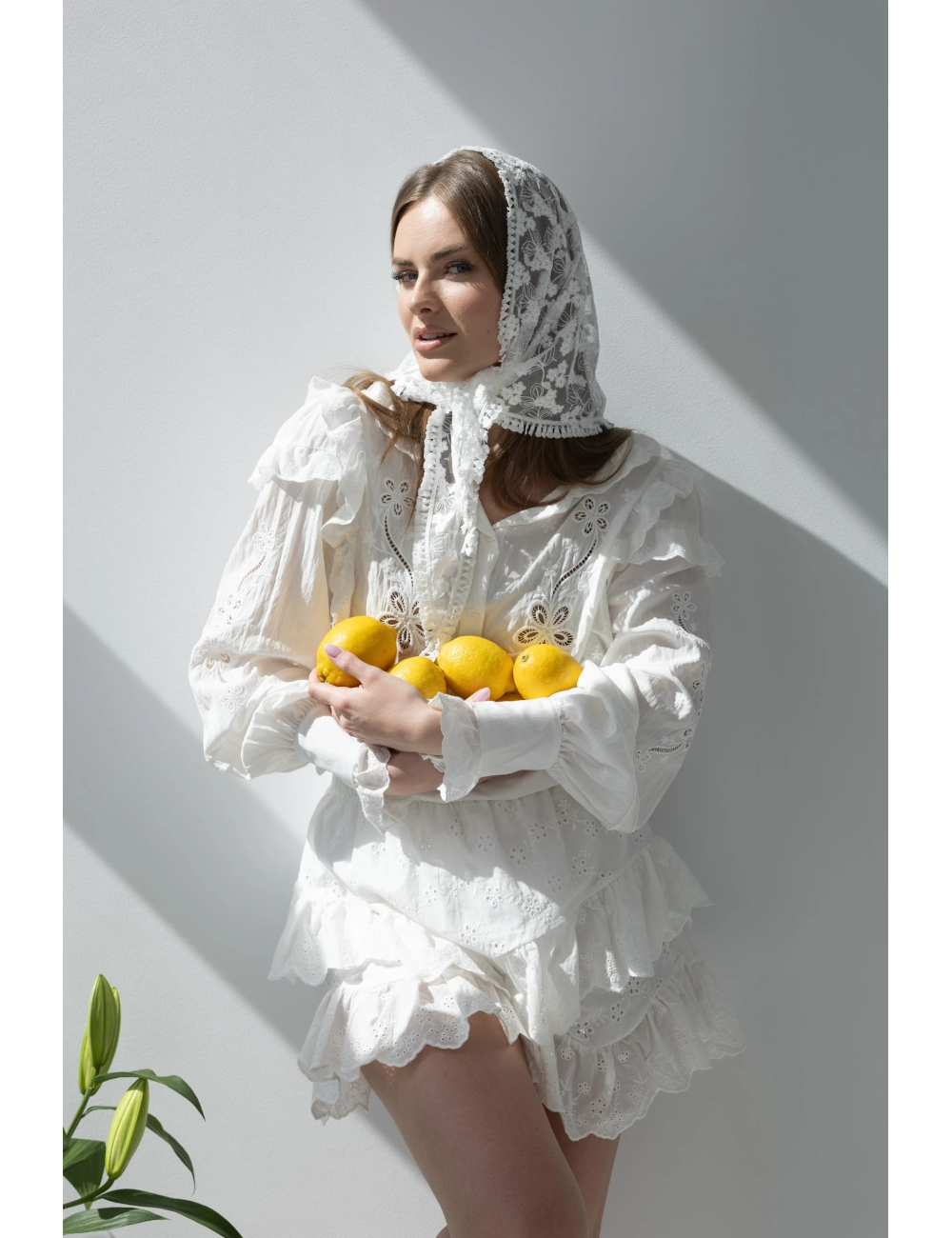 Biała bluzka White Lace Dream