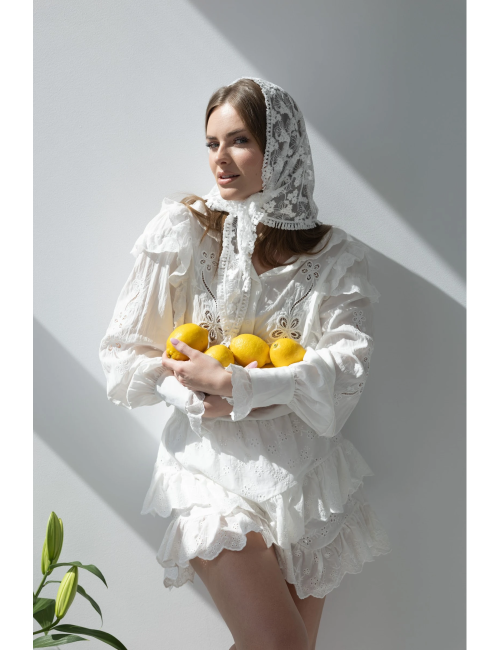 Biała bluzka White Lace Dream