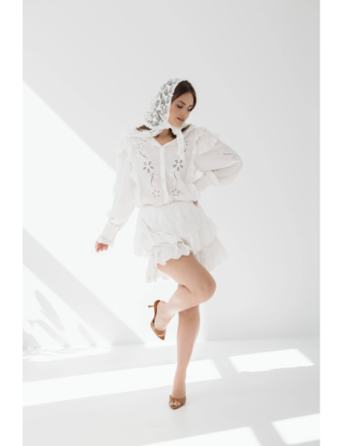 Biała bluzka White Lace Dream