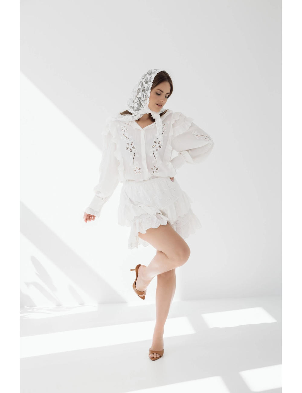 Biała bluzka White Lace Dream