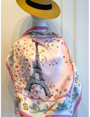 Apaszka Eiffel Tower