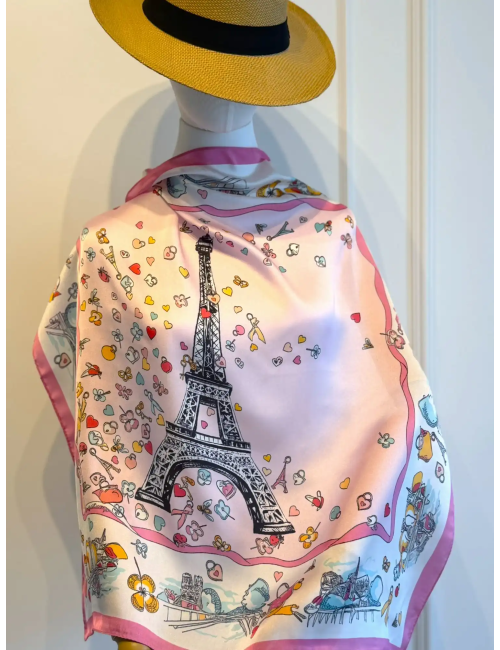 Apaszka Eiffel Tower