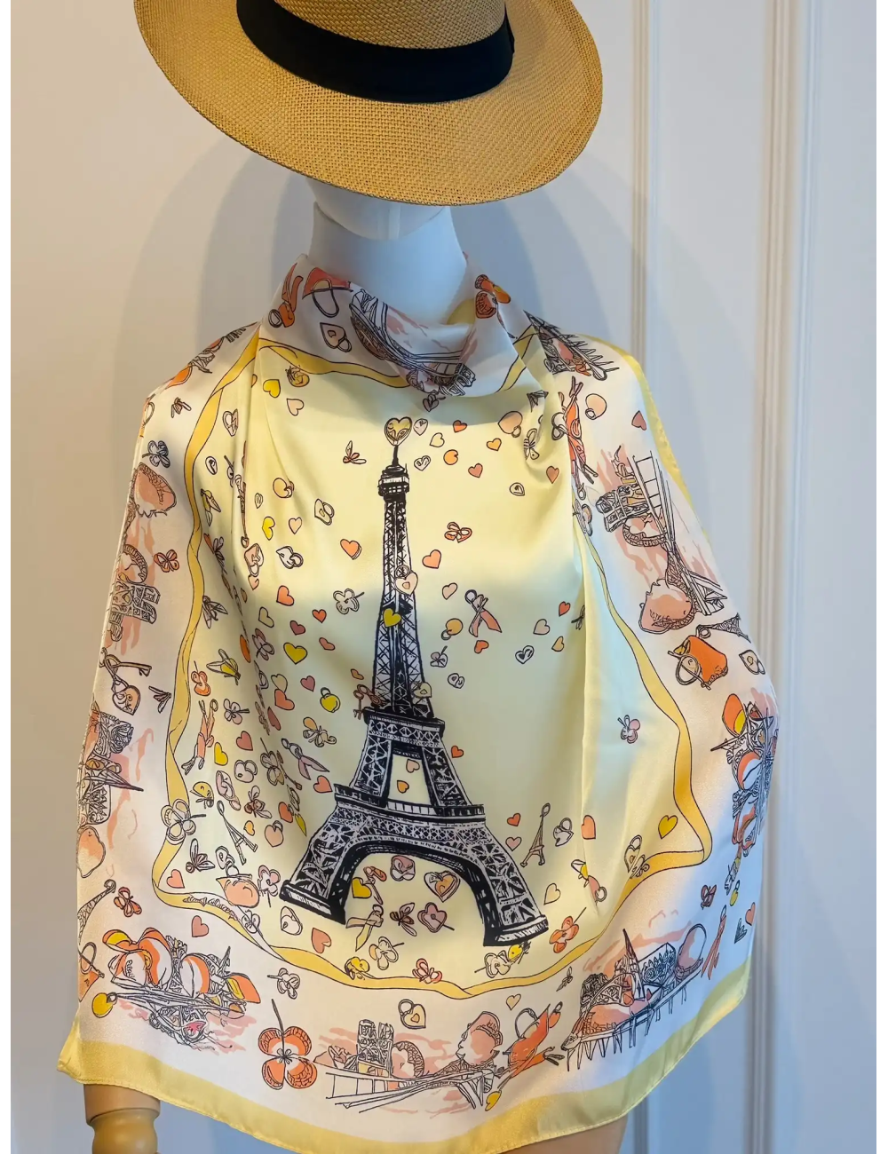 Apaszka Eiffel Tower