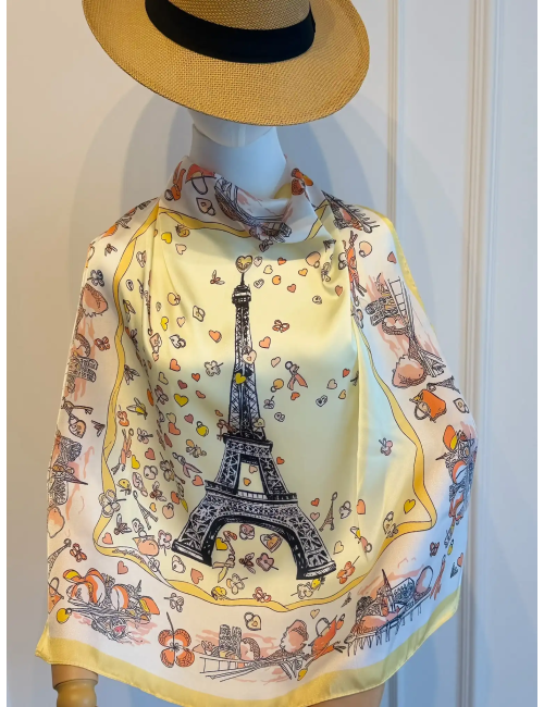 Apaszka Eiffel Tower