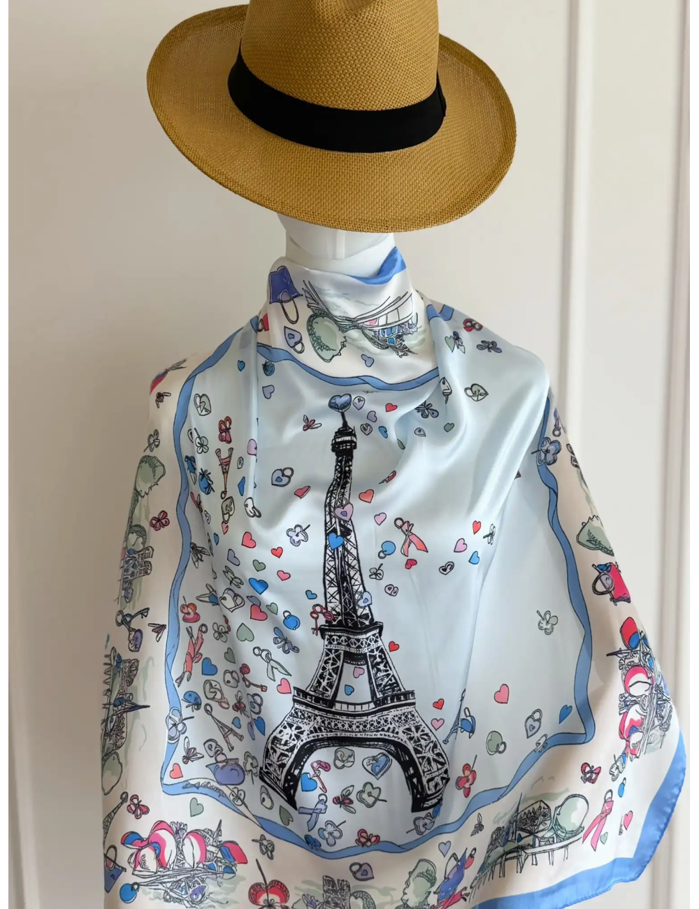 Apaszka Eiffel Tower