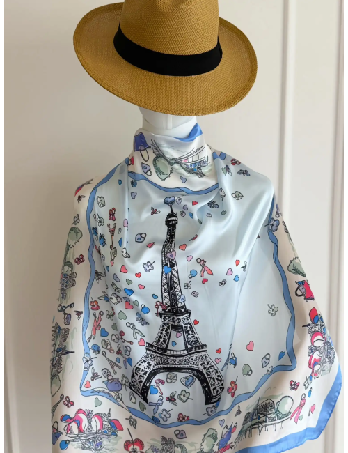 Apaszka Eiffel Tower