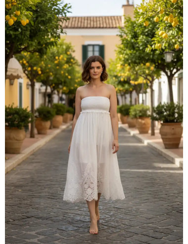 Spódnica Capri  2w1 z elastycznym pasem
