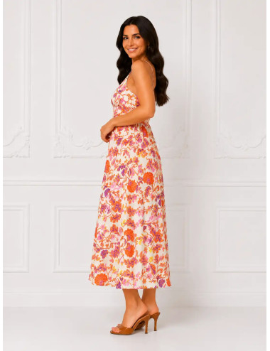 Kwiecista sukienka maxi Sunset Bloom