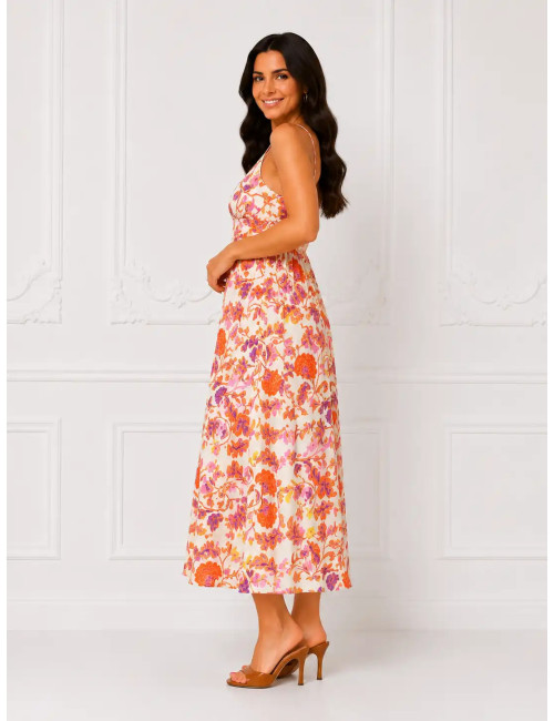 Kwiecista sukienka maxi Sunset Bloom