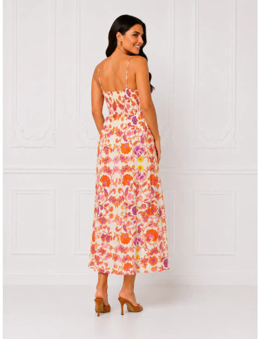 Kwiecista sukienka maxi Sunset Bloom