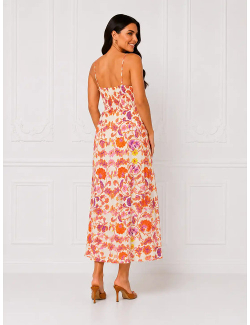 Kwiecista sukienka maxi Sunset Bloom