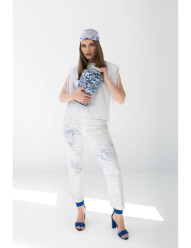 Spodnie Blue Porcelain