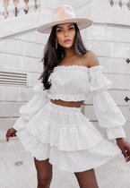 Top bawełniany ażurowy BOHO SUMMER WHITE Made by ELLIE 1